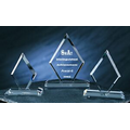 7" Rhombus Optical Crystal Award